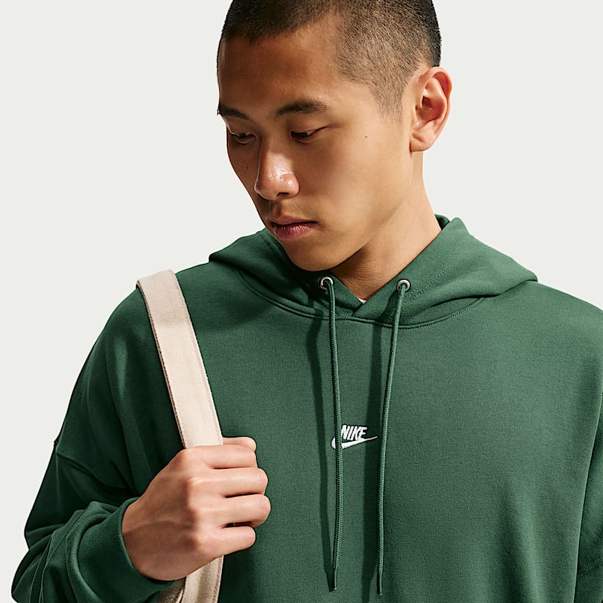 Nike Club Men's Pullover Fleece Hoodie. Nike CA